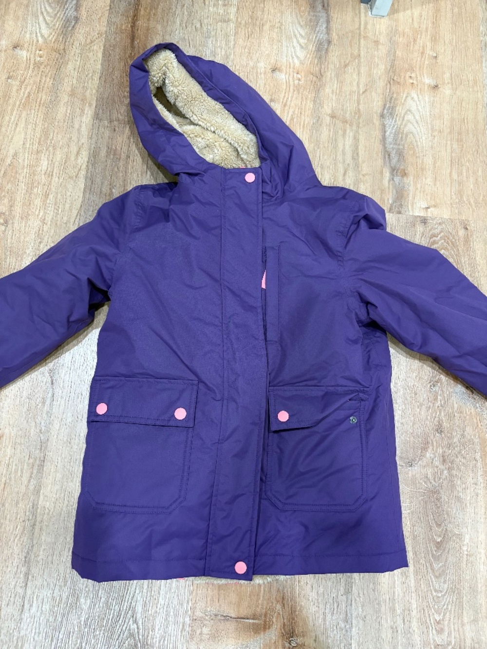 Mini Boden 4-in-1 Waterproof Coat size 8-9Y